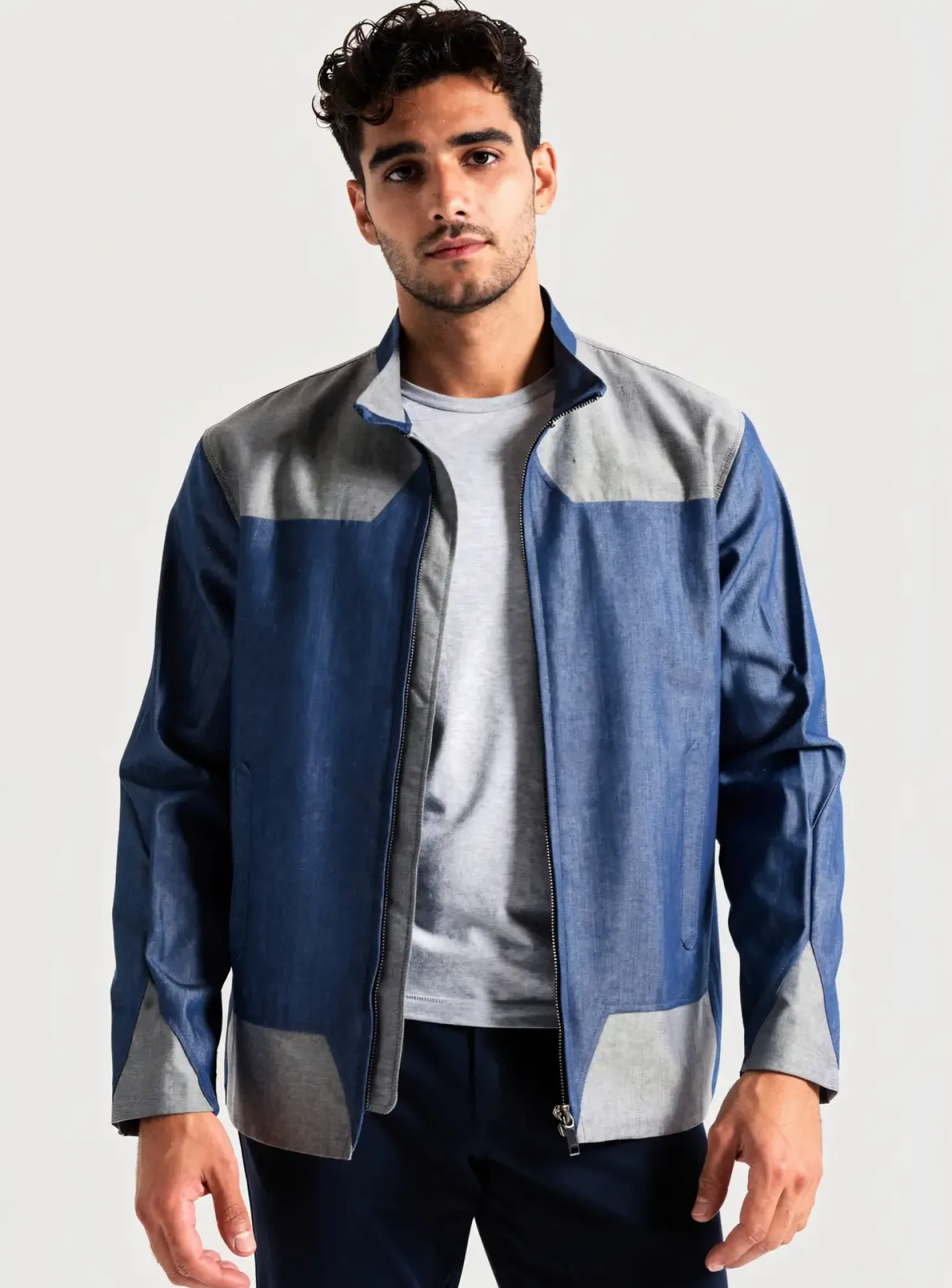 Veste Casual Pierre Talamon Bleu