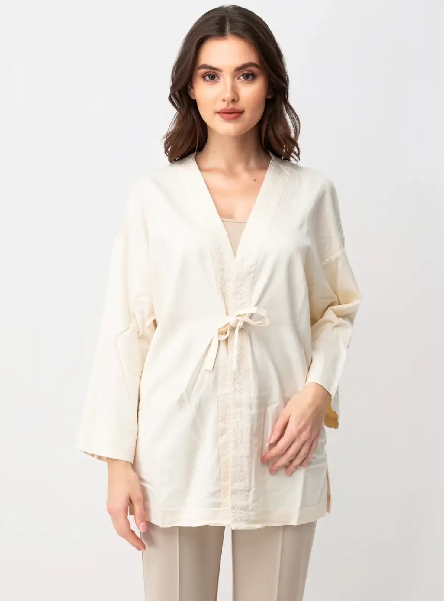 Veste Casual Sheego Beige