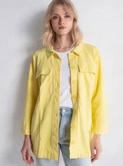Veste Casual Sheego Jaune
