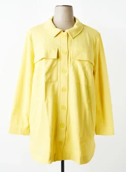 Veste Casual Sheego Jaune
