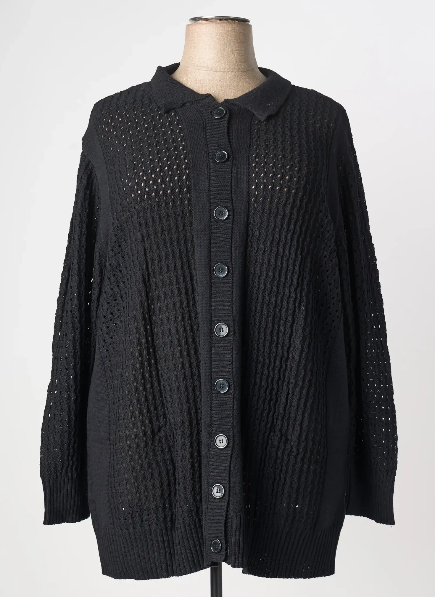 Veste Casual Sheego Noir