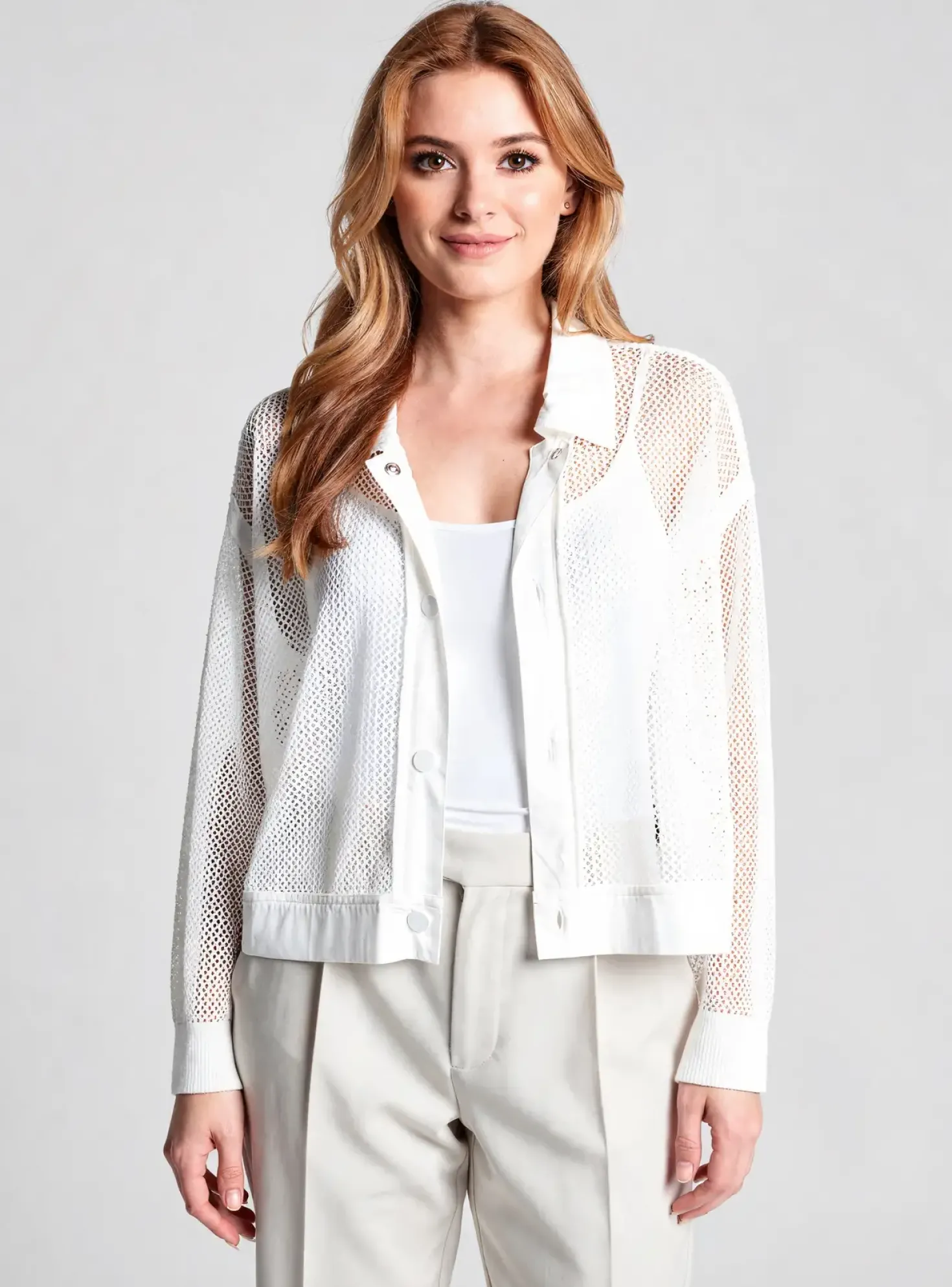 Veste Casual Tuzzi Blanc
