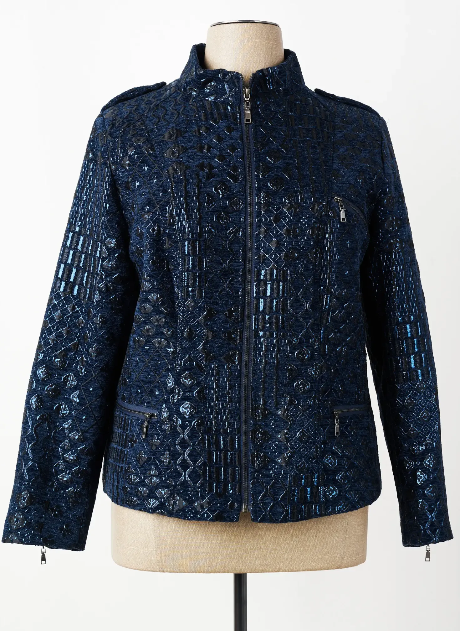 Veste Chic Fred Sabatier Bleu