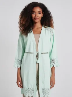 Veste Kimono Sheego Vert